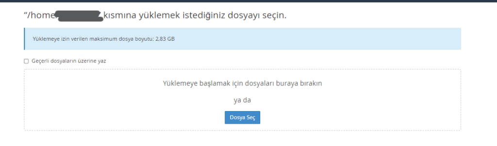 cpanel-dosya-yukleme