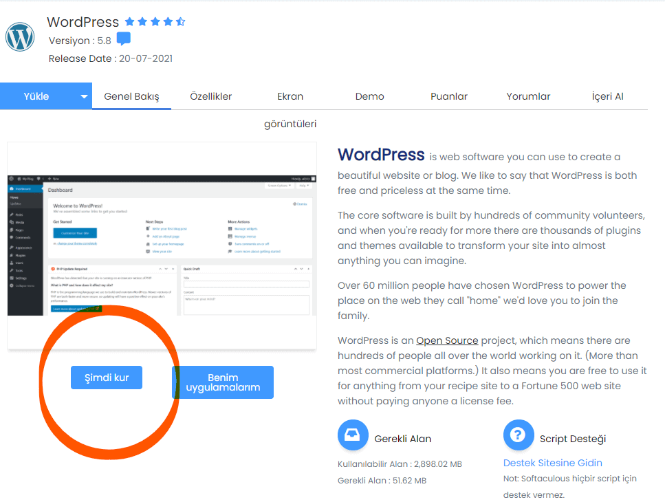 cpanel-wordpress-yukleme
