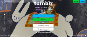 tumblr site yapma