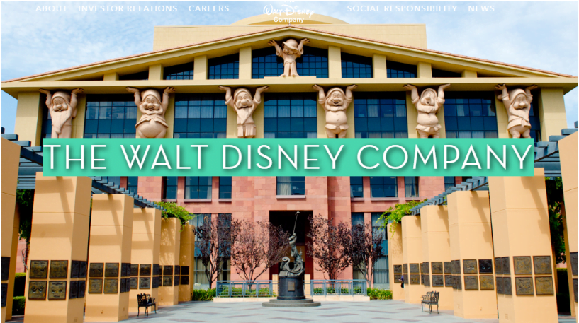 wordpress site örnekleri walt disney
