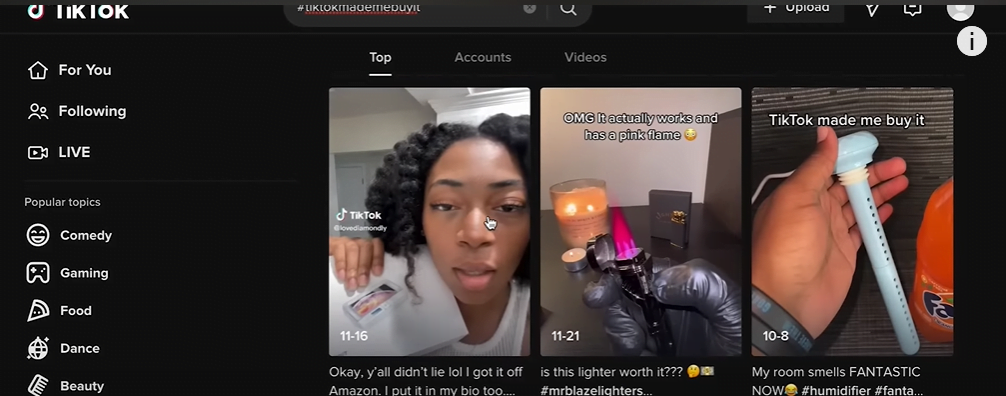 tiktok keşfet