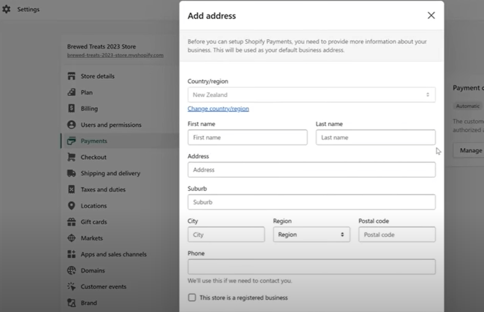 shopify ödeme yöntemi